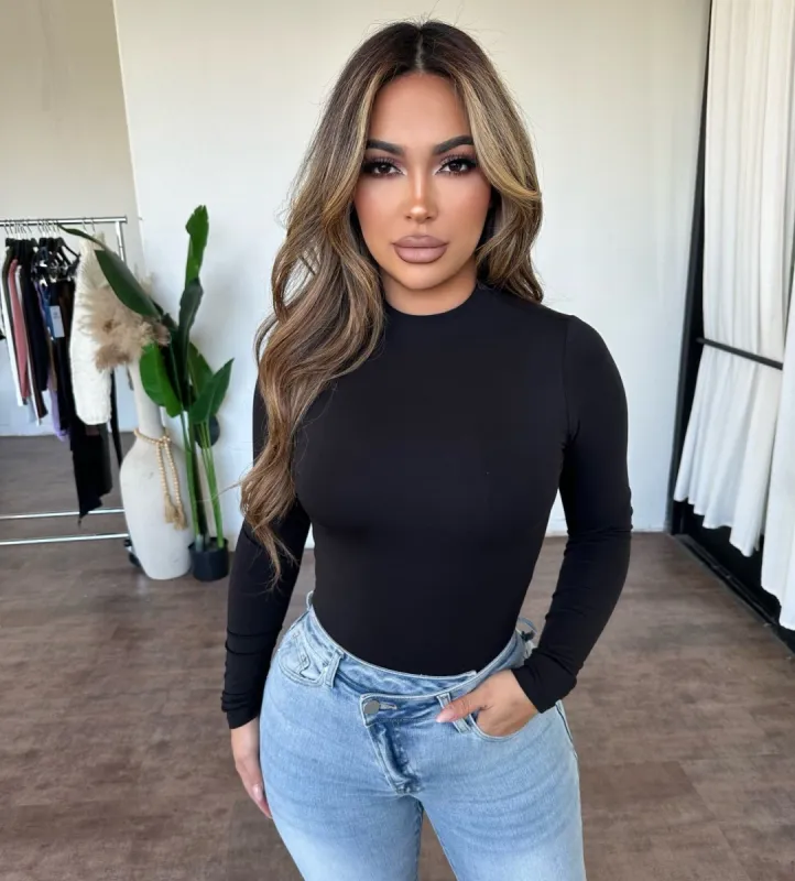 RiRi Bodysuit (Black) sold by OOTDFash