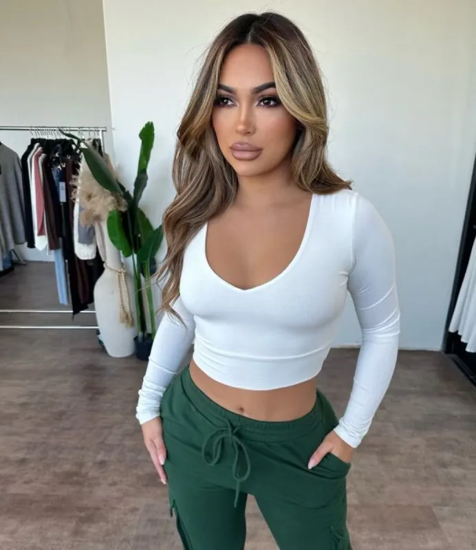 Franny Top (Ivory) sold by OOTDFash