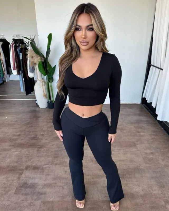 Yanny Yoga Pants (Black) sold by OOTDFash