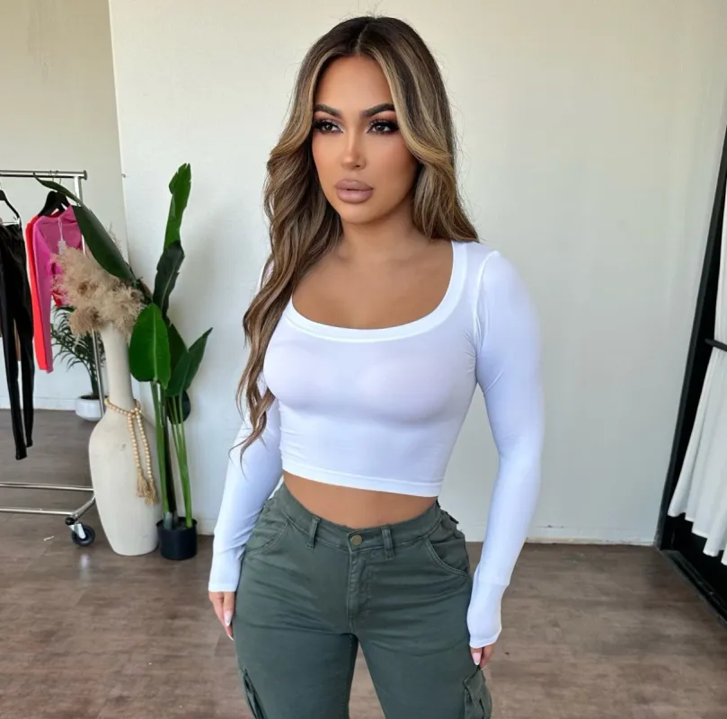 Lupe Top (White) sold by OOTDFash