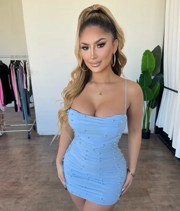 Hanna Dress(Baby Blue) sold by OOTDFash