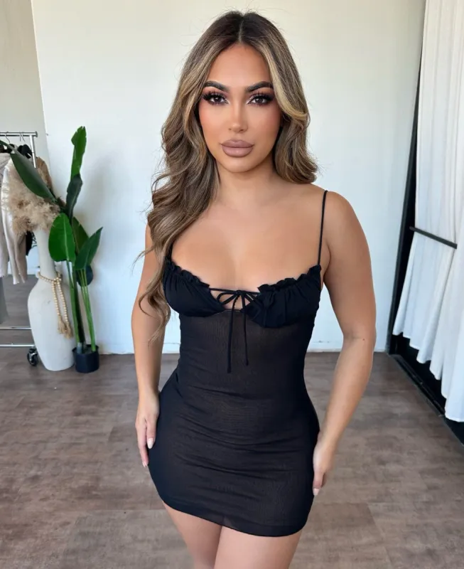 Luella Dress (Black) sold by OOTDFash