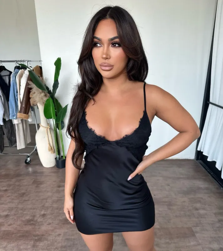 Gia Dress (Black) sold by OOTDFash