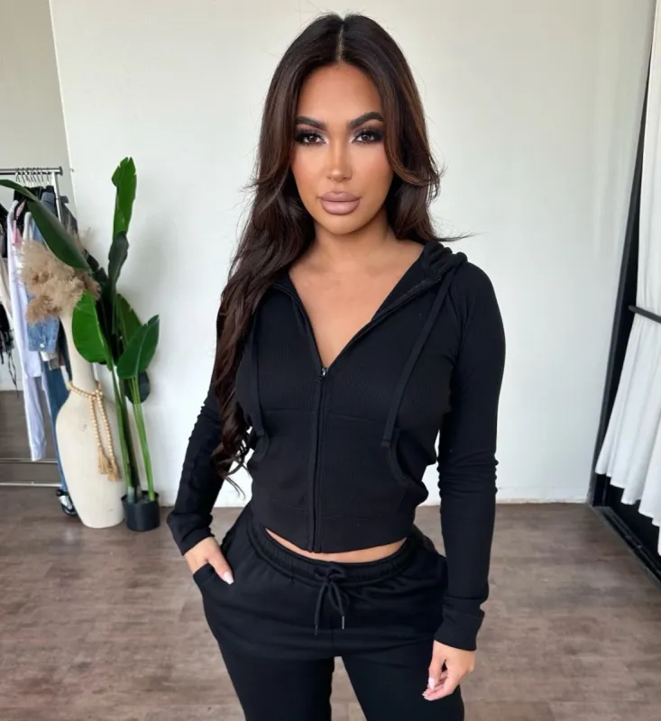 Chloe Hoodie (Black) sold by OOTDFash