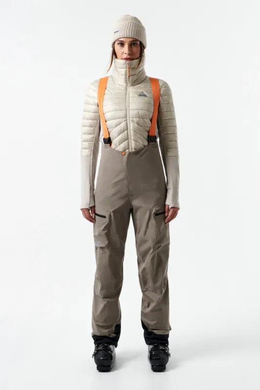 Women’s Mtn-X Treeline 3L Light Bib-Clay sold by Orage