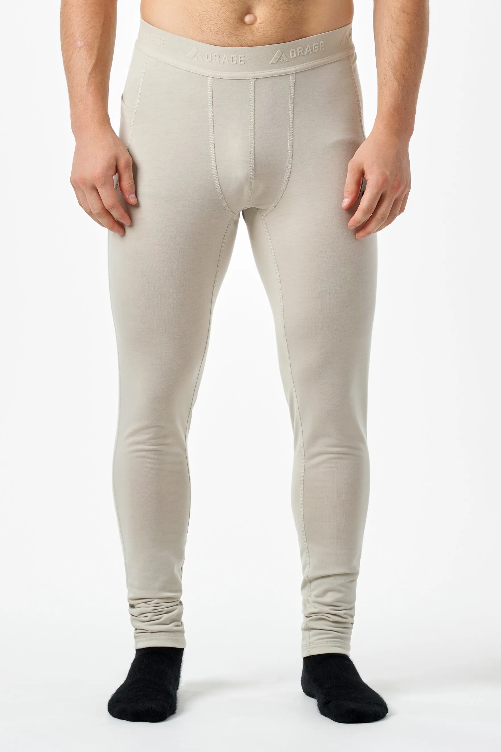 SAMPLE - Men's Tamarack Heavy Base Layer Pants-Dark birch sold by Orage