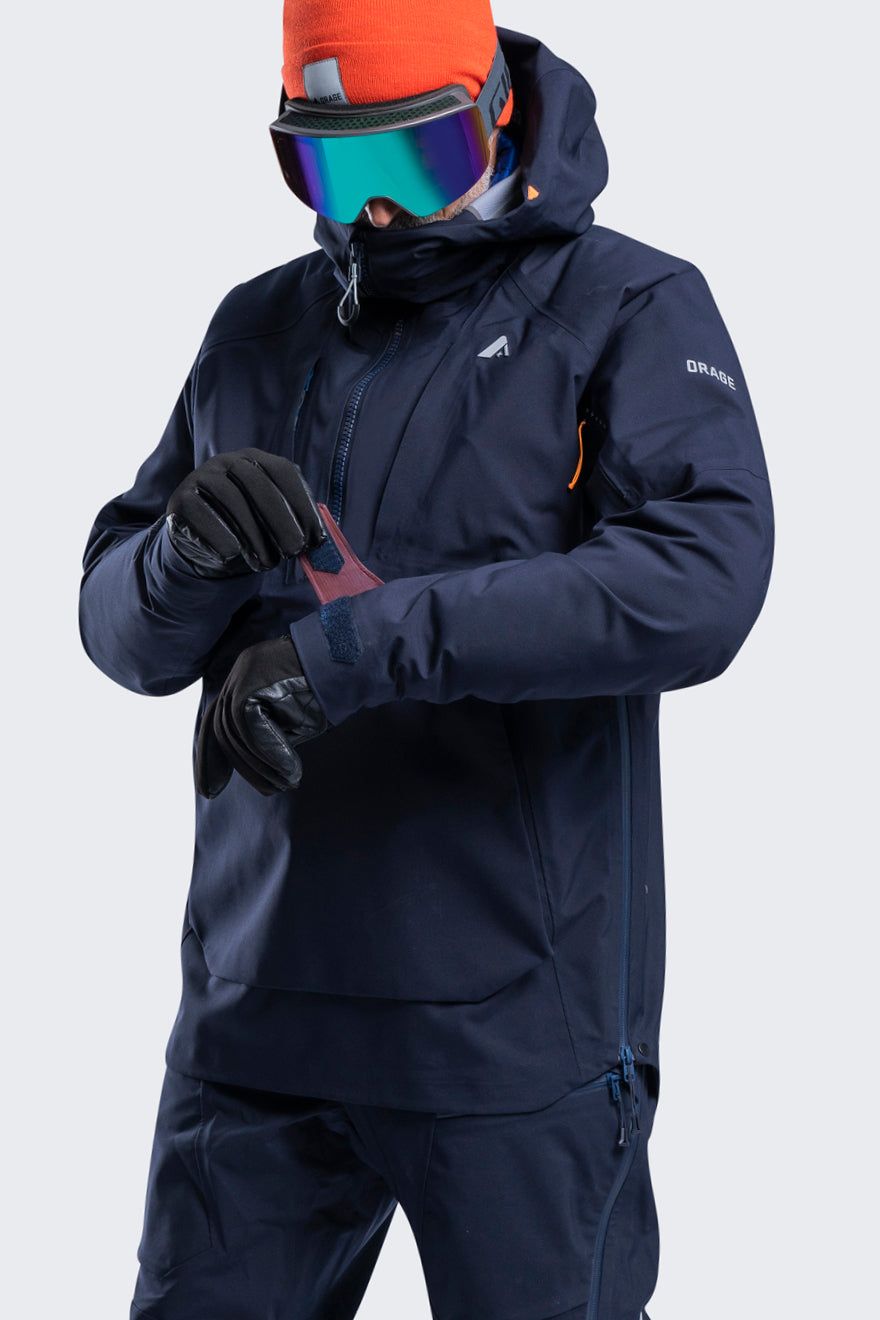 Men's MTN-X CHIC-CHOCS 3L SHELL ANORAK sold by Orage product image thumbnail 7