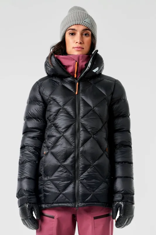 Women's Whitecap Down Parka-Black sold by Orage