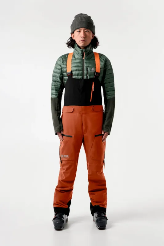 SAMPLE - Men MTN-X Gibson 3L Bib-Terracotta sold by Orage