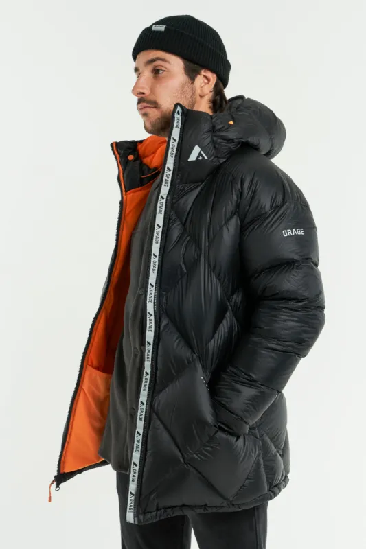 Men's Elias Down Parka-Black sold by Orage