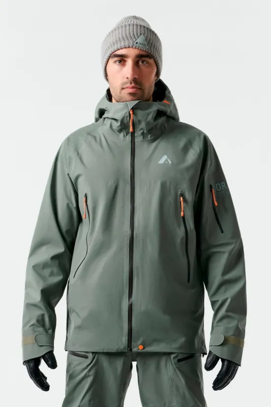 Men's MTN-X Glacier 3L Light Jacket-Dark Leaf sold by Orage