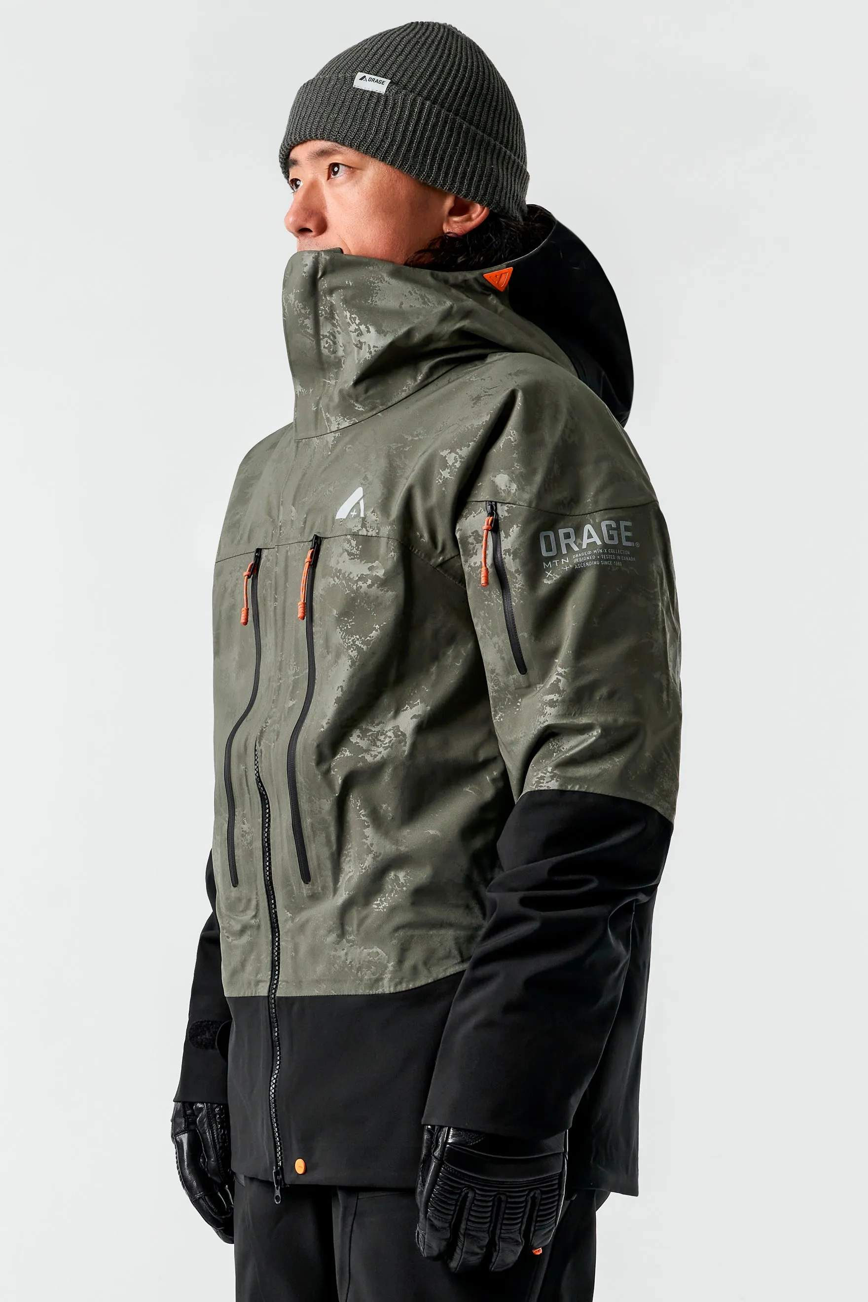 Spurr 3L Jacket-Boreal embossed sold by Orage product image thumbnail 2