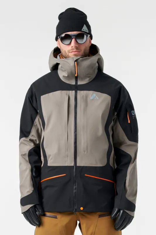 Men’s Mtn-X Highland 3L Hybrid Jacket-Clay made by Orage