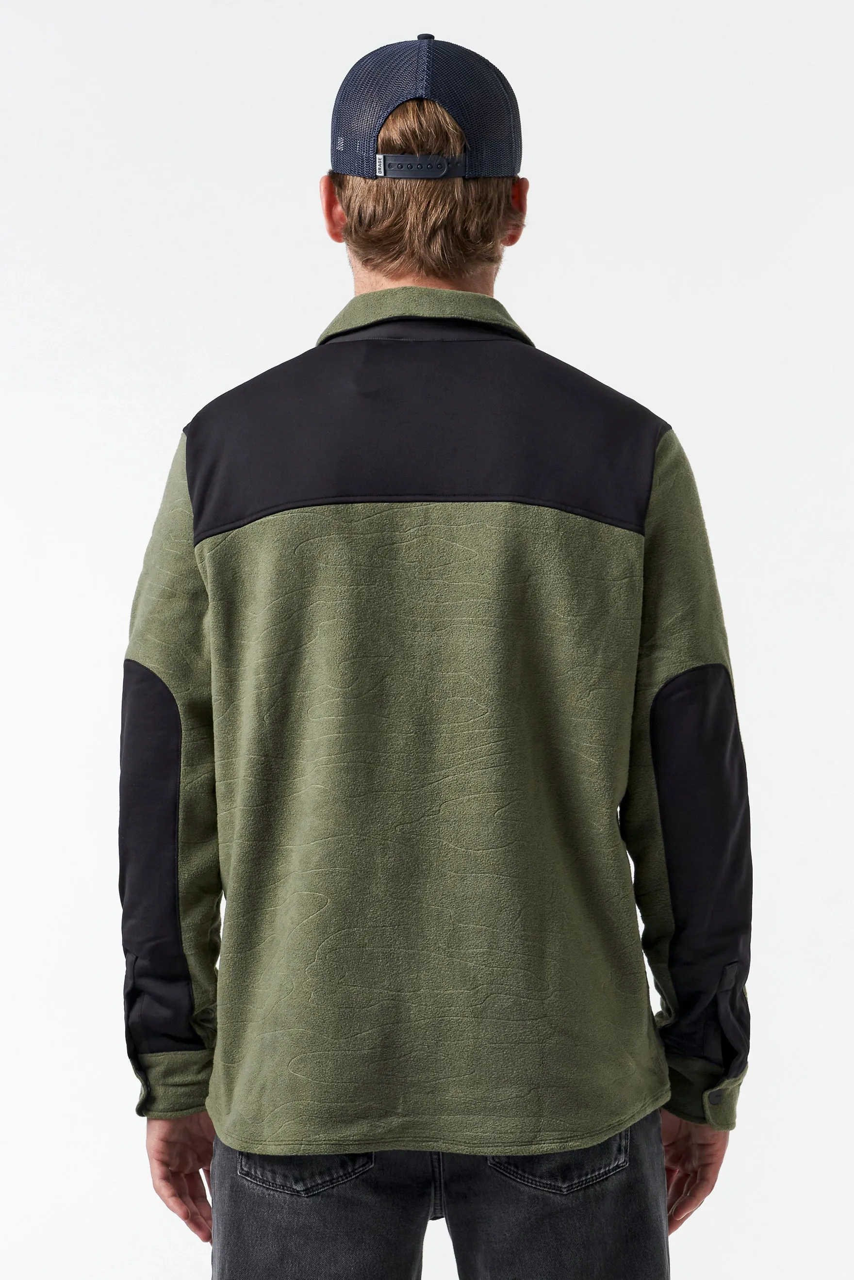 Hunter Unisex Fleece Shirt-Dark leaf sold by Orage product image thumbnail 3