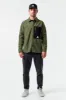 Hunter Unisex Fleece Shirt-Dark leaf sold by Orage