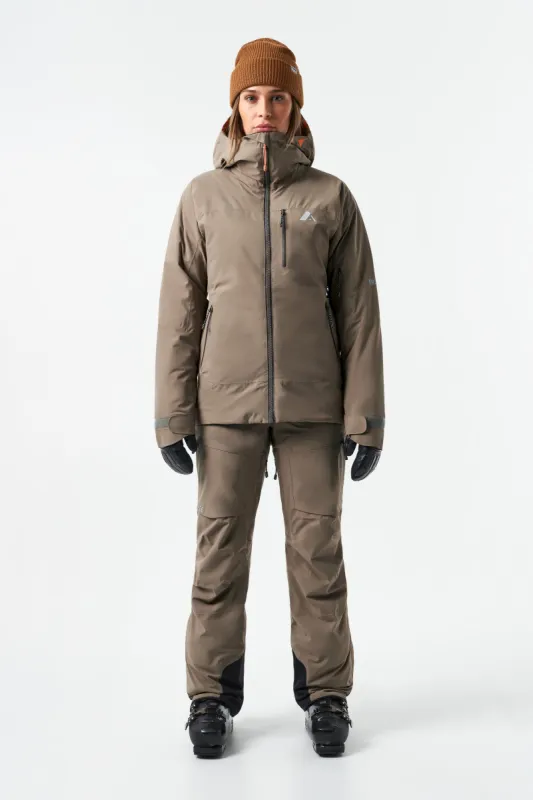 SAMPLE - Nina Hybrid Insulated Jacket-Clay sold by Orage