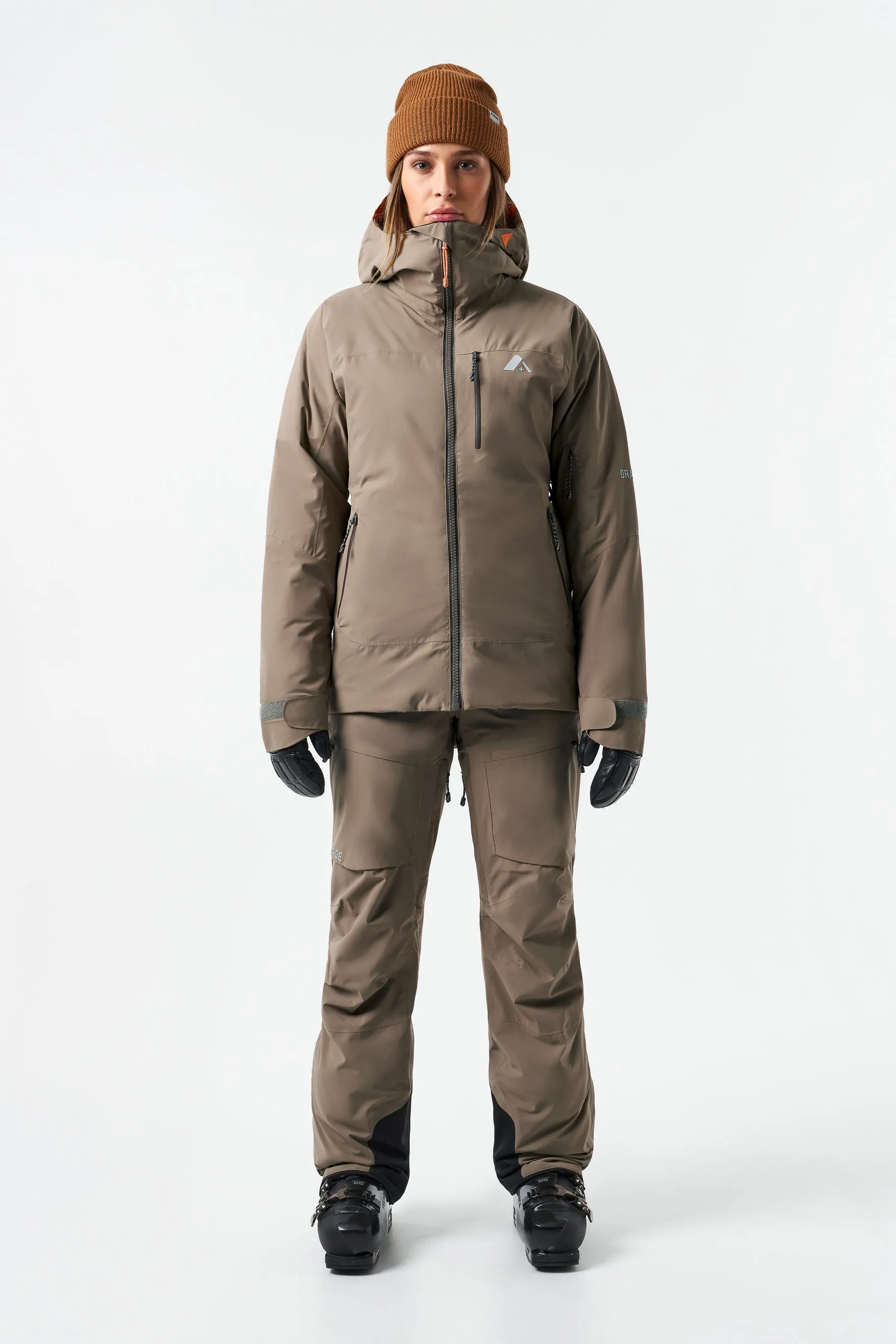 SAMPLE - Nina Hybrid Insulated Jacket-Clay sold by Orage