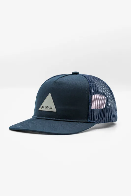 Unisex Lumber Trucker Hat-Blue Moon made by Orage