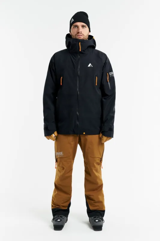 Men’s Mtn-X Glacier 3L Light Jacket-Black sold by Orage