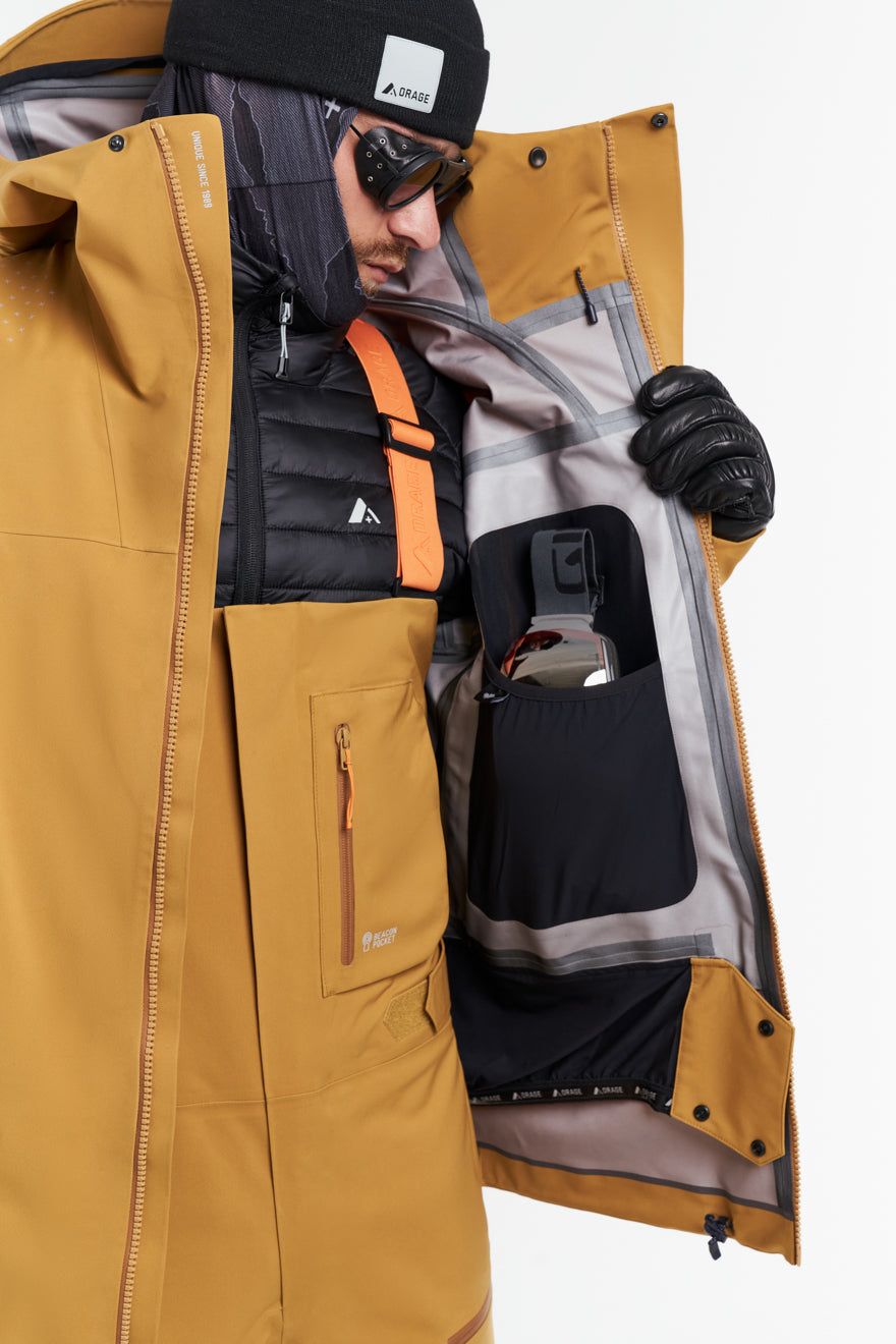 Men's MTN-X SPIRE 3L SHELL JACKET sold by Orage product image thumbnail 9