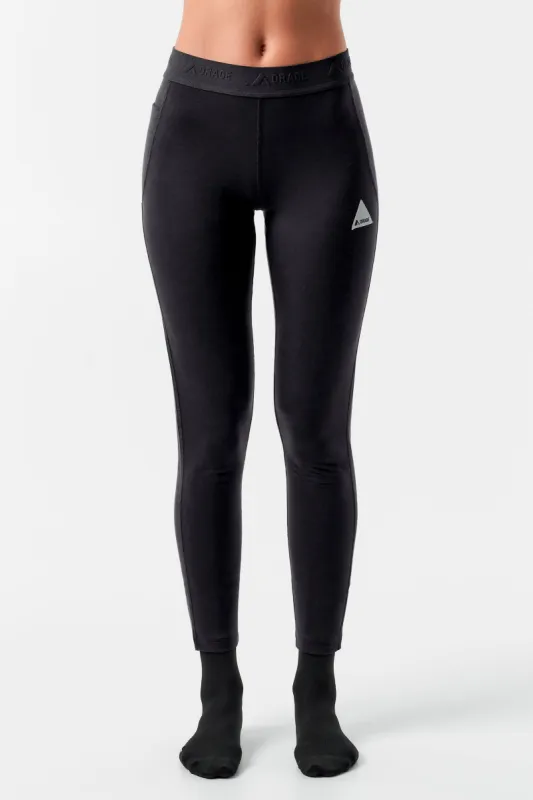 Sage Light Base Layer Pant-Black sold by Orage