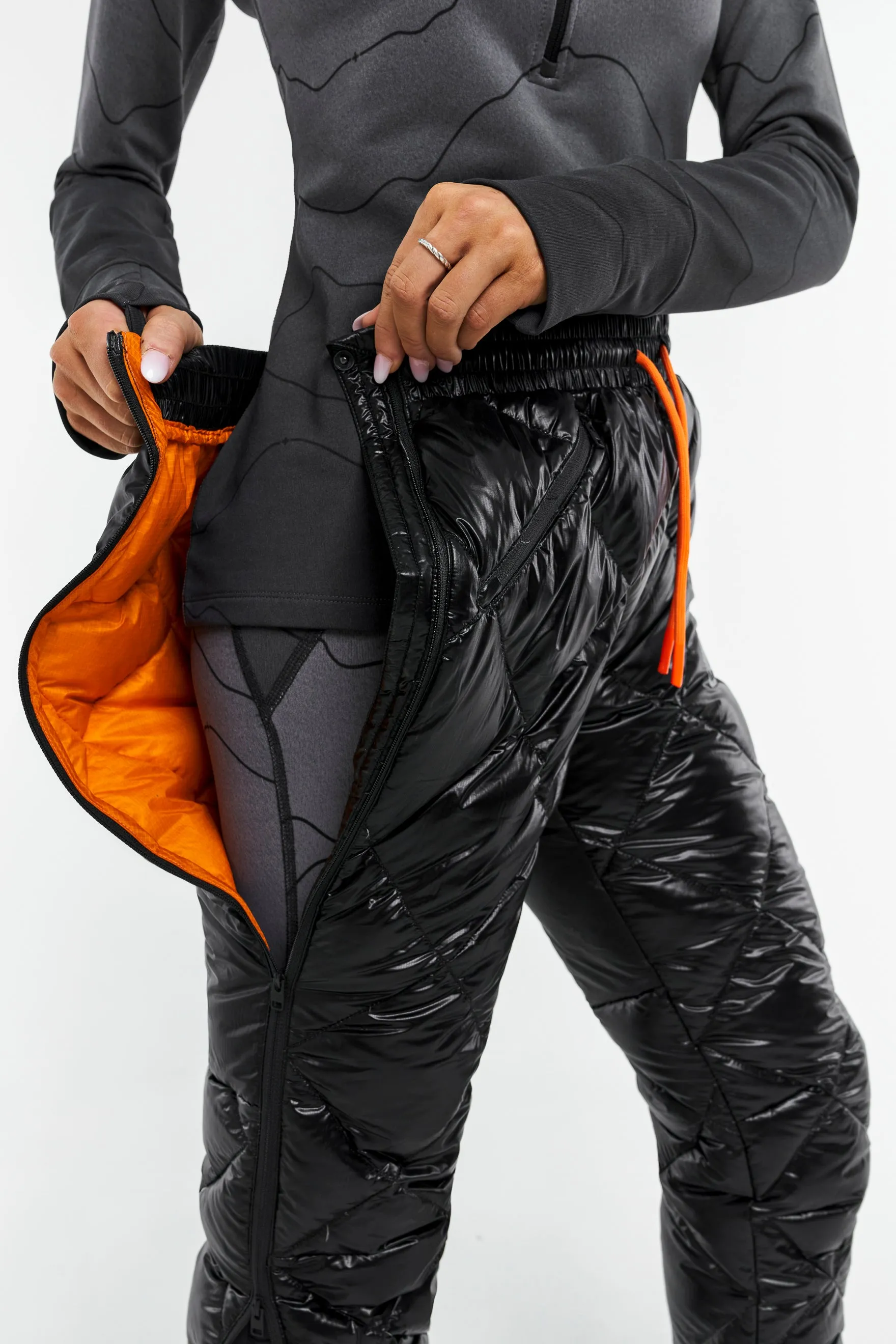 Women's Snow Drop Down Pants sold by Orage product image thumbnail 2