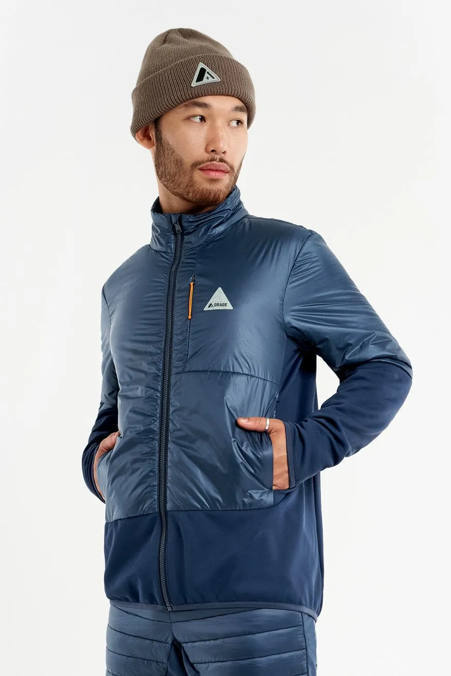 Men's Lyell Hybrid Layering-Deep blue sold by Orage product image thumbnail 3