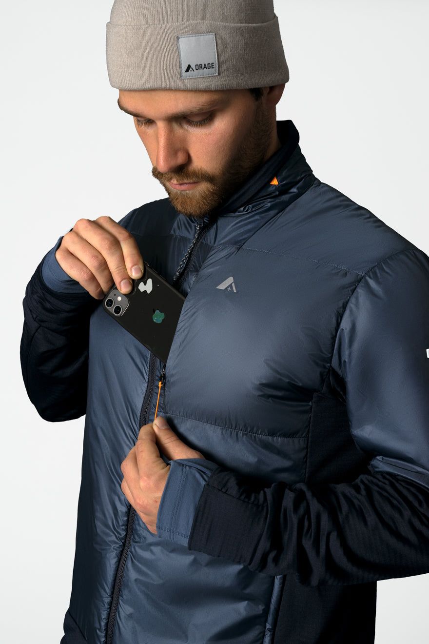 Men's Lyall Hybrid Grid Fleece sold by Orage product image thumbnail 11