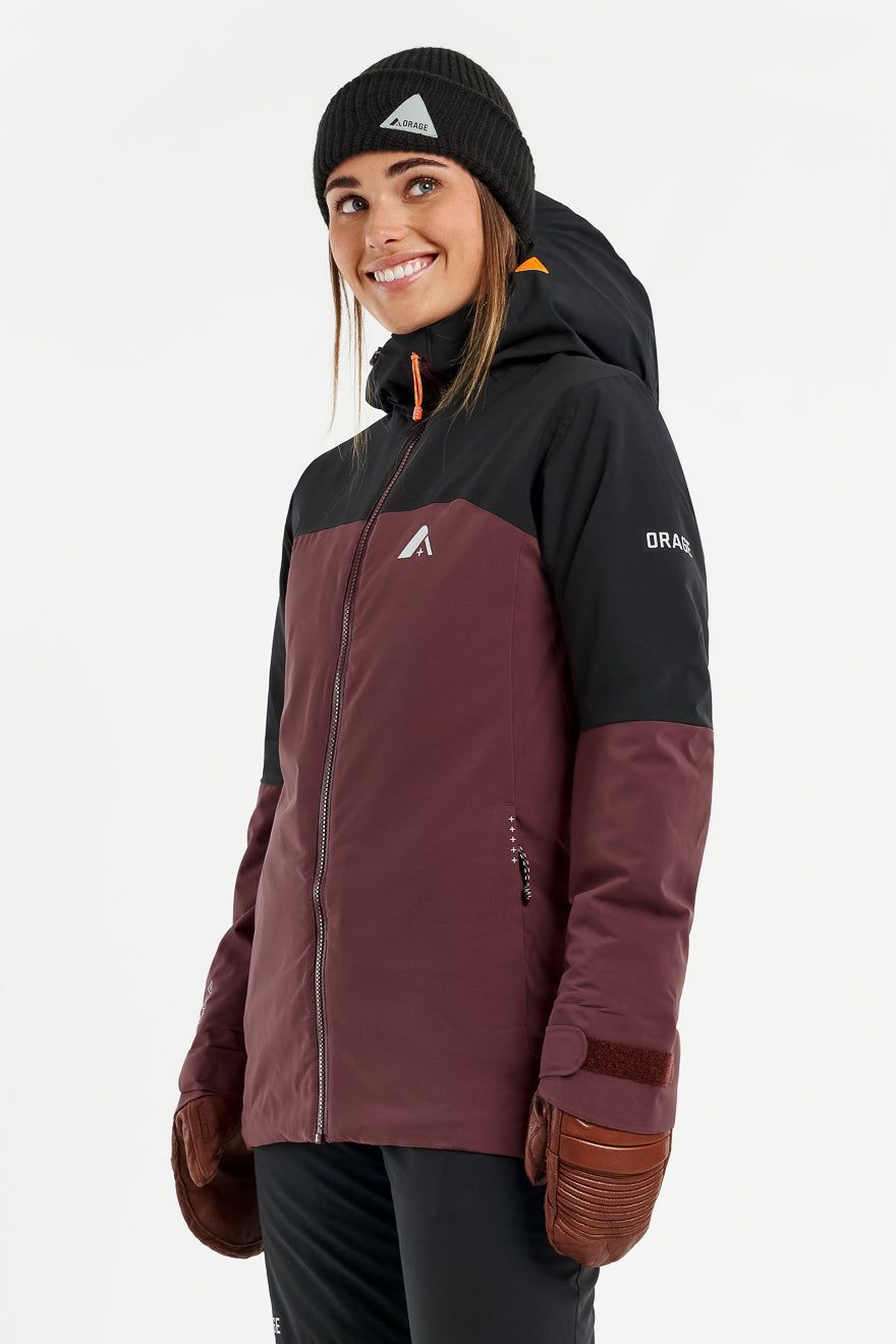Womens Alpine Insulated Jacket sold by Orage product image thumbnail 4