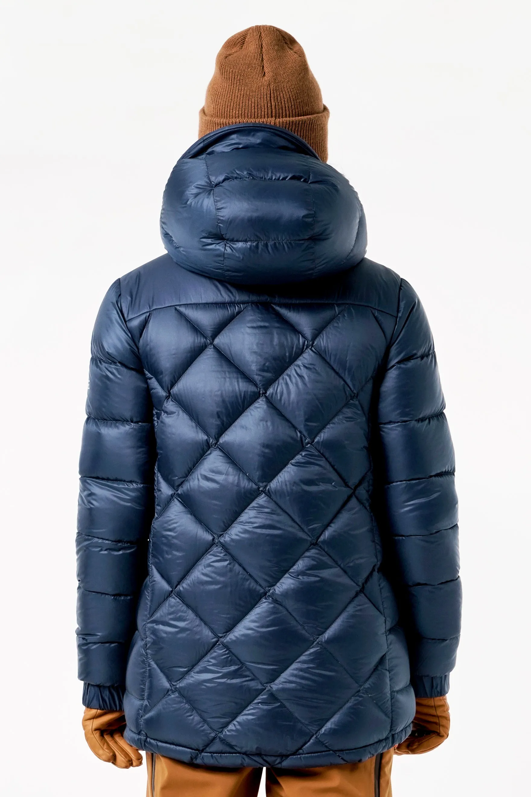 Women's Whitecap Down Parka-Deep blue sold by Orage product image thumbnail 3