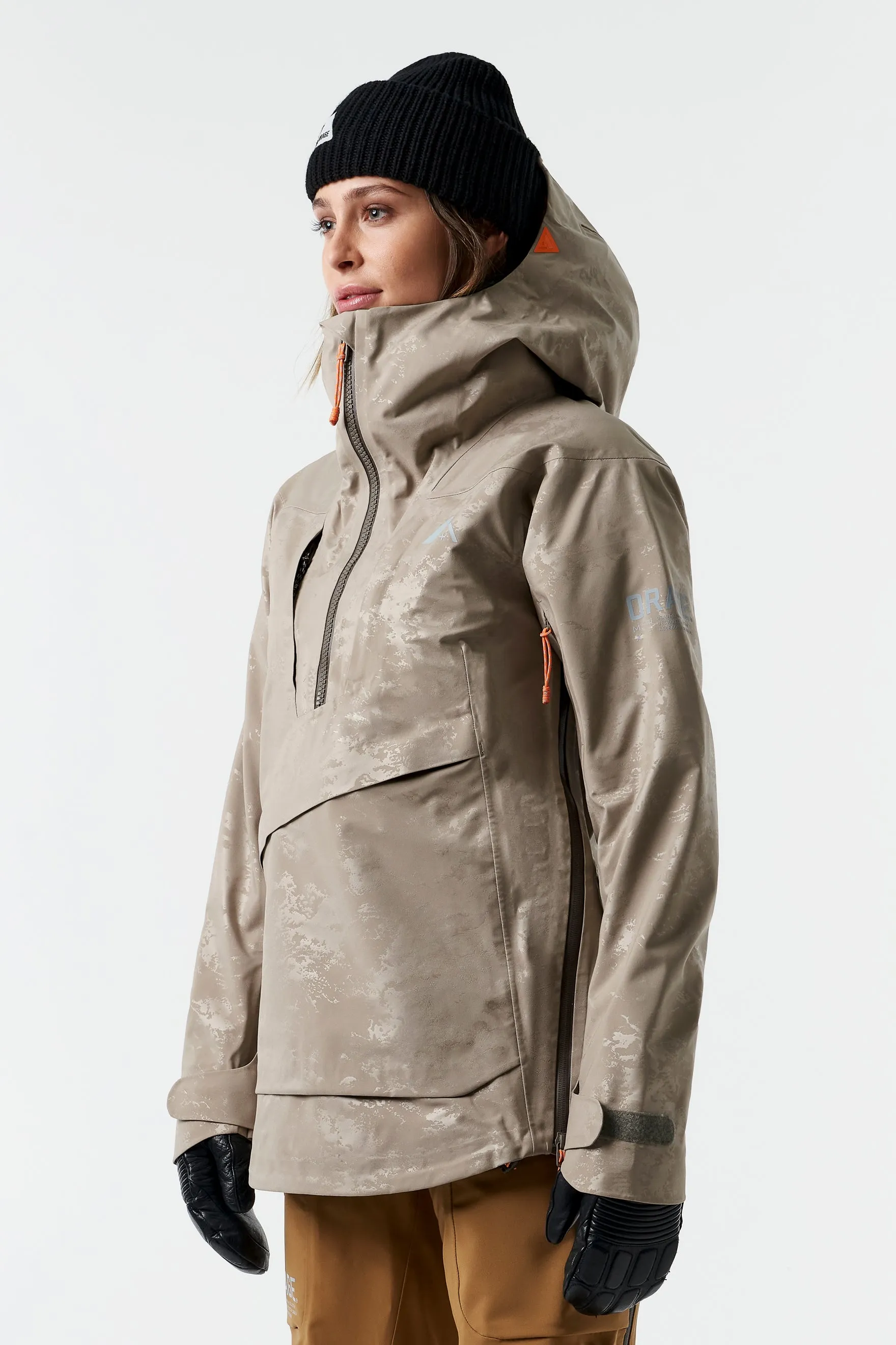 SAMPLE - Torngat 3L Jacket-Clay embossed sold by Orage product image thumbnail 2