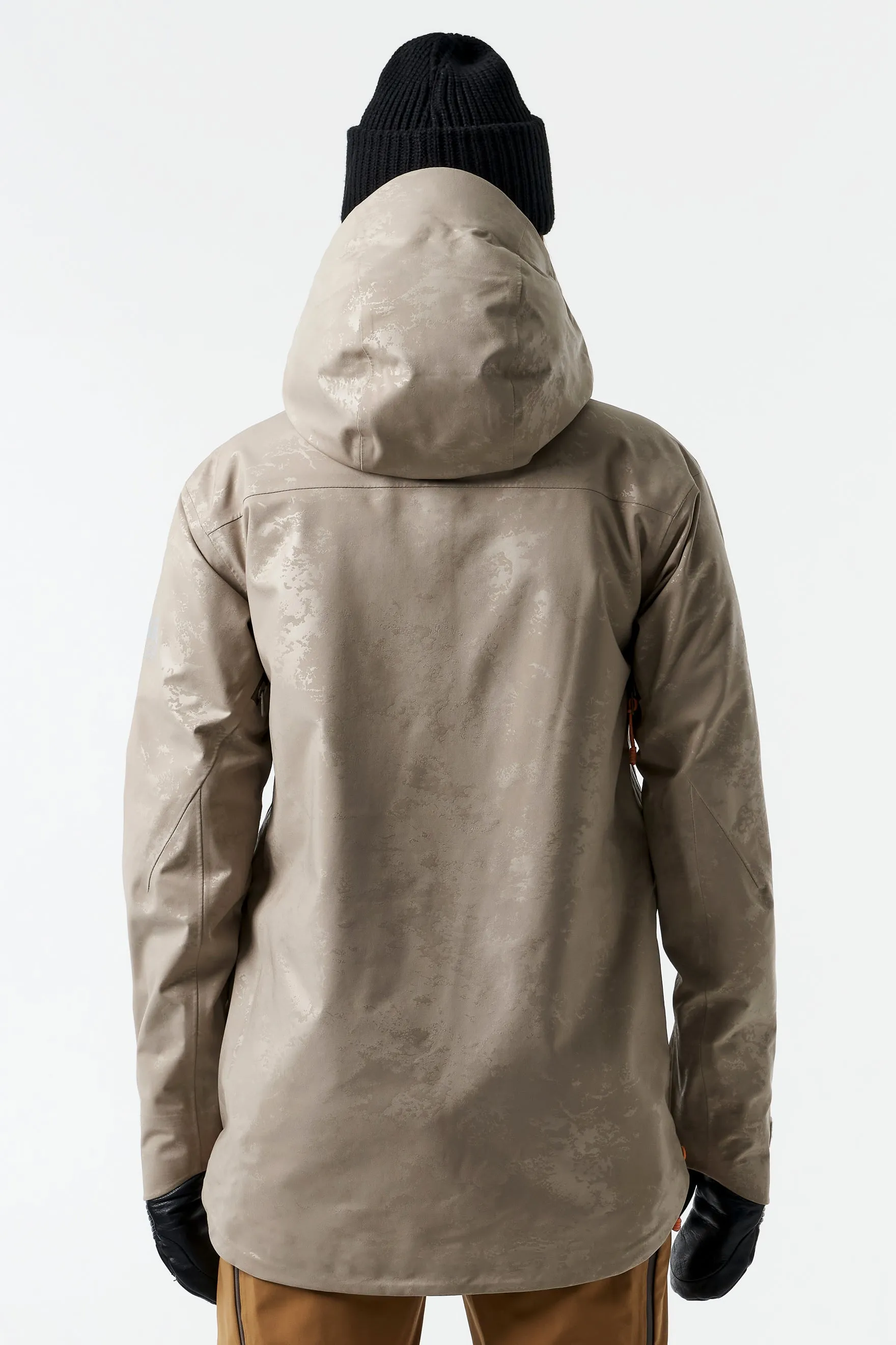 SAMPLE - Torngat 3L Jacket-Clay embossed sold by Orage product image thumbnail 3