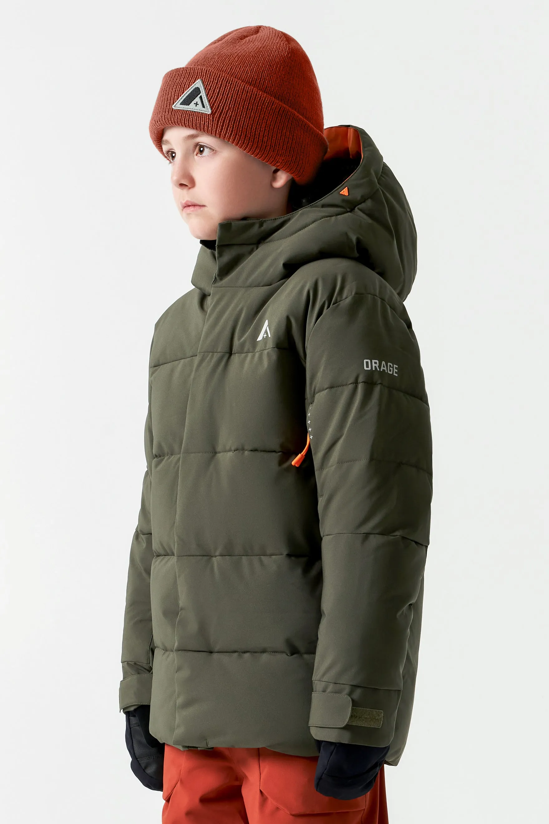 Boy's Redford Jr. Synthetic Down Jacket sold by Orage product image thumbnail 3