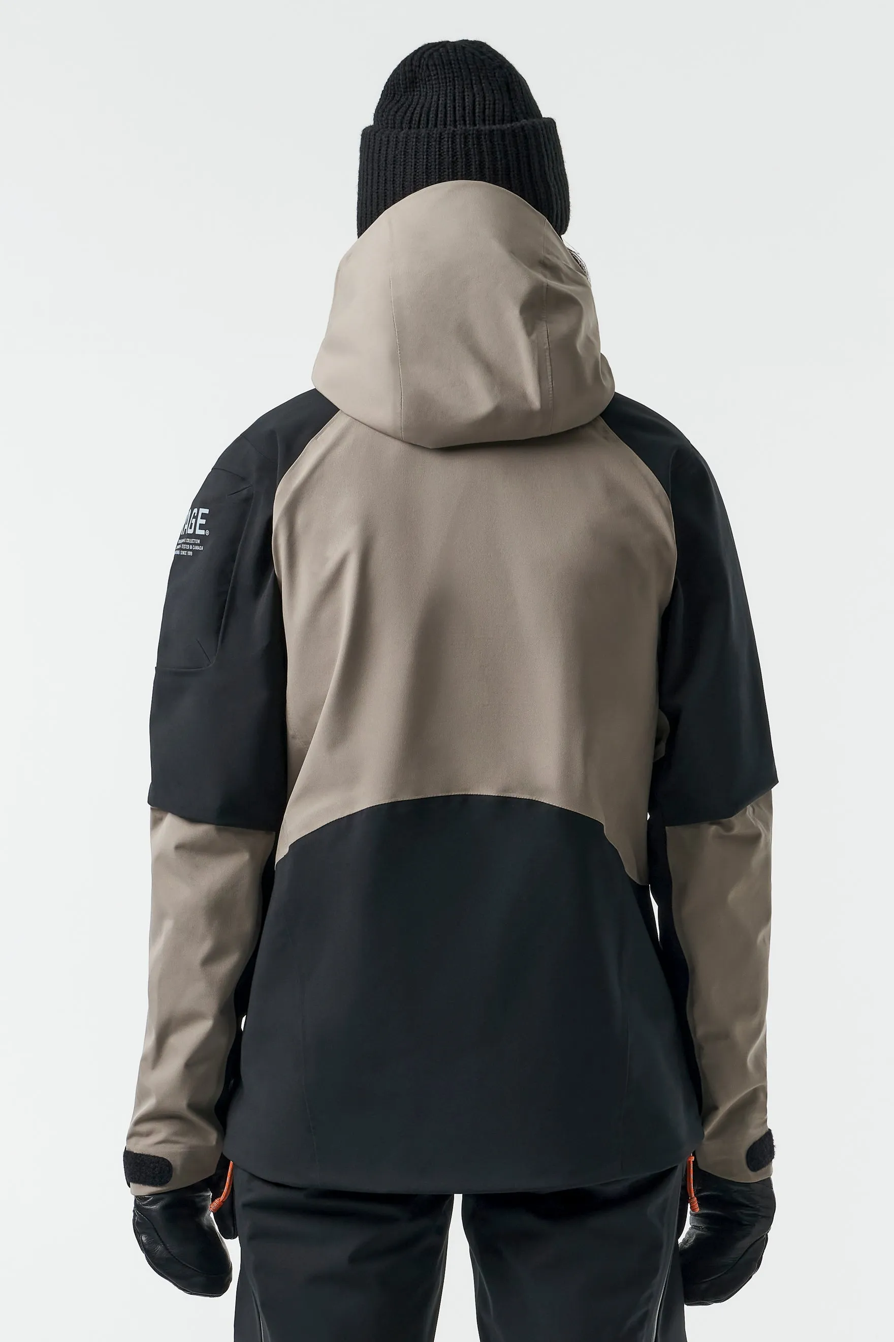 Women's MTN-X Boulder 3L Hybrid Jacket-Clay sold by Orage product image thumbnail 3