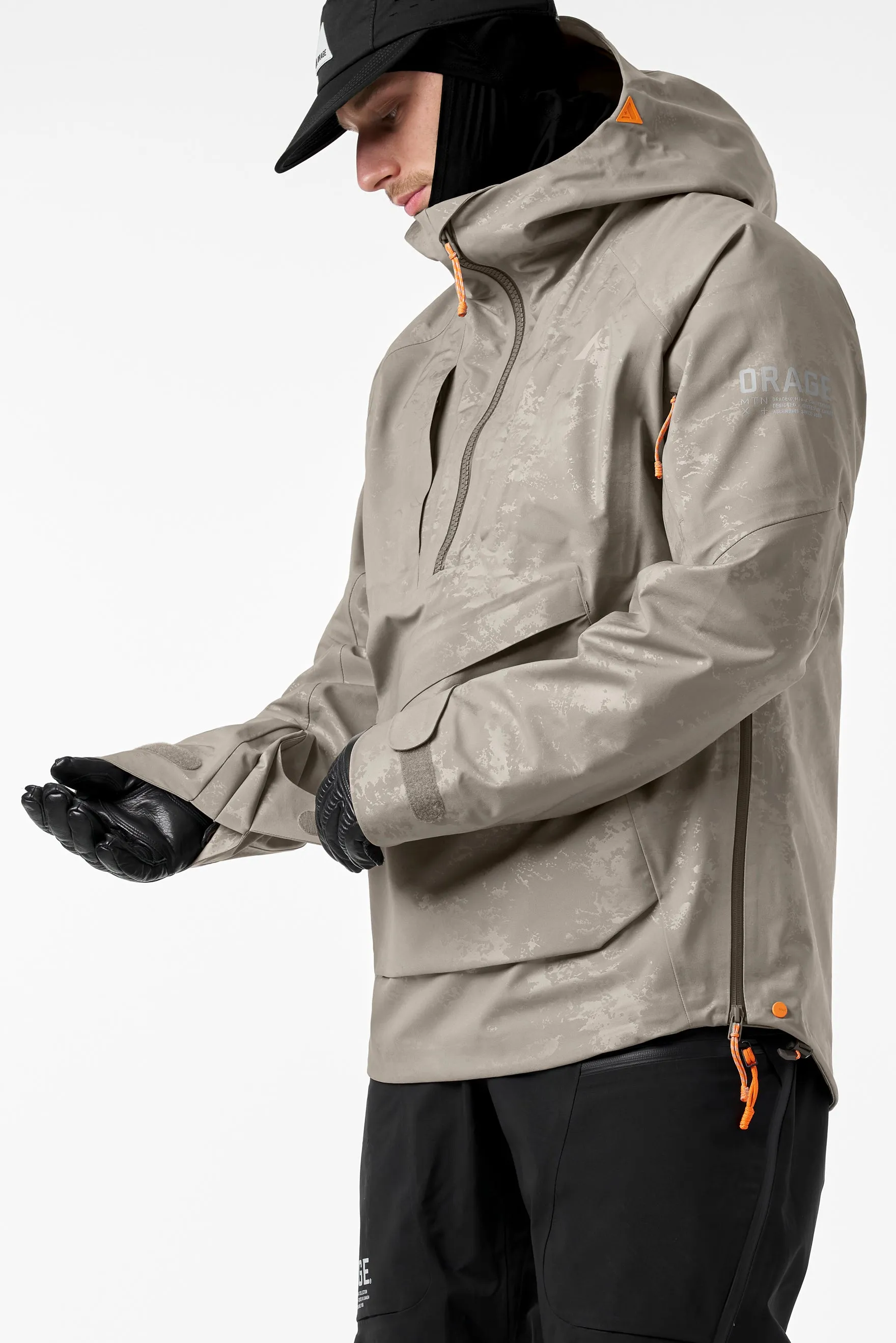 Men's MTN-X Chic-Choc 3L Jacket-Clay Embossed sold by Orage product image thumbnail 2