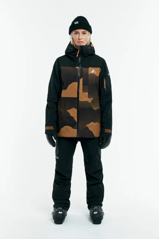 SAMPLE - Women's Loon Jacket-Shadows amber sold by Orage