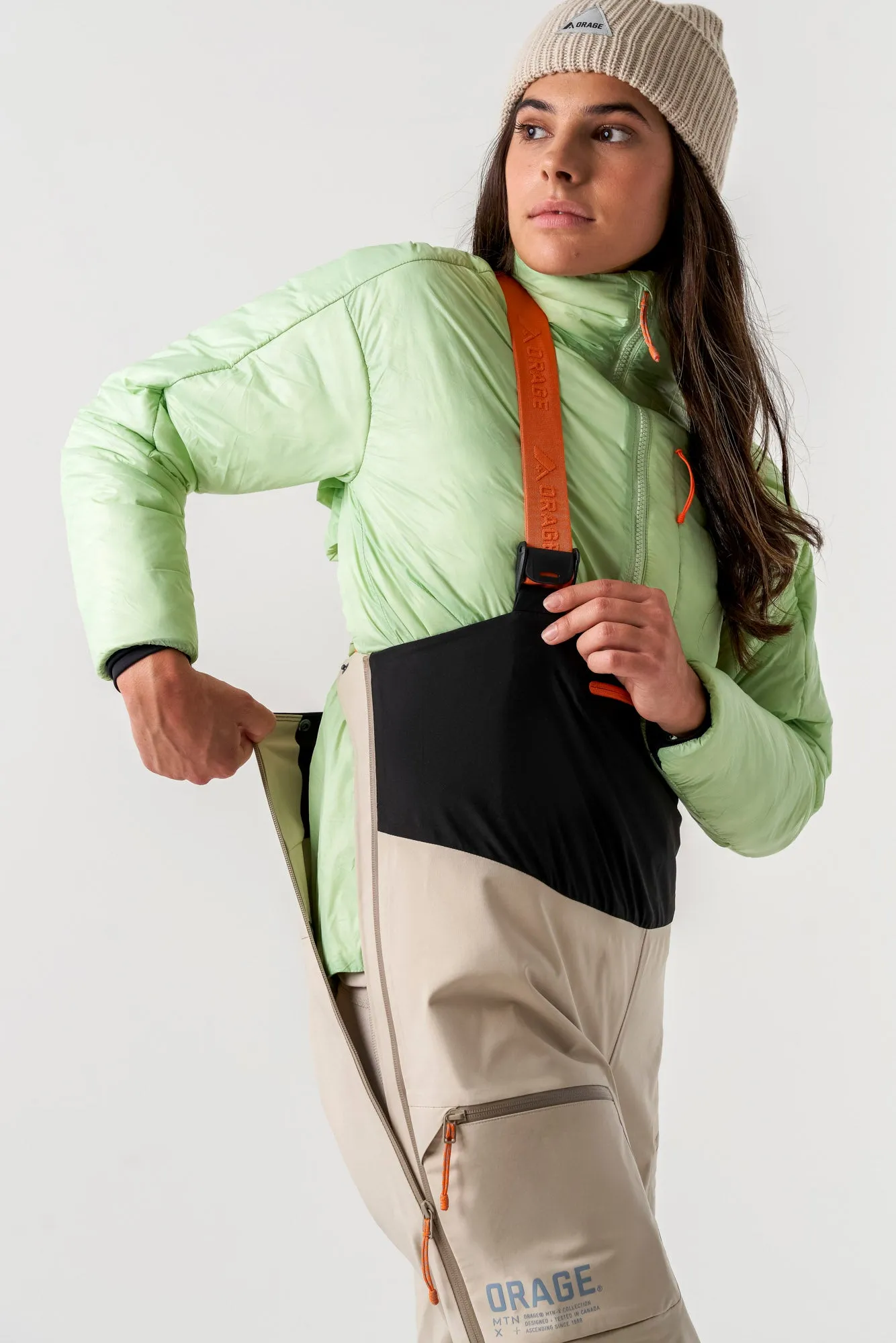 Women's MTN-X Cliff 3L Bib sold by Orage product image thumbnail 3