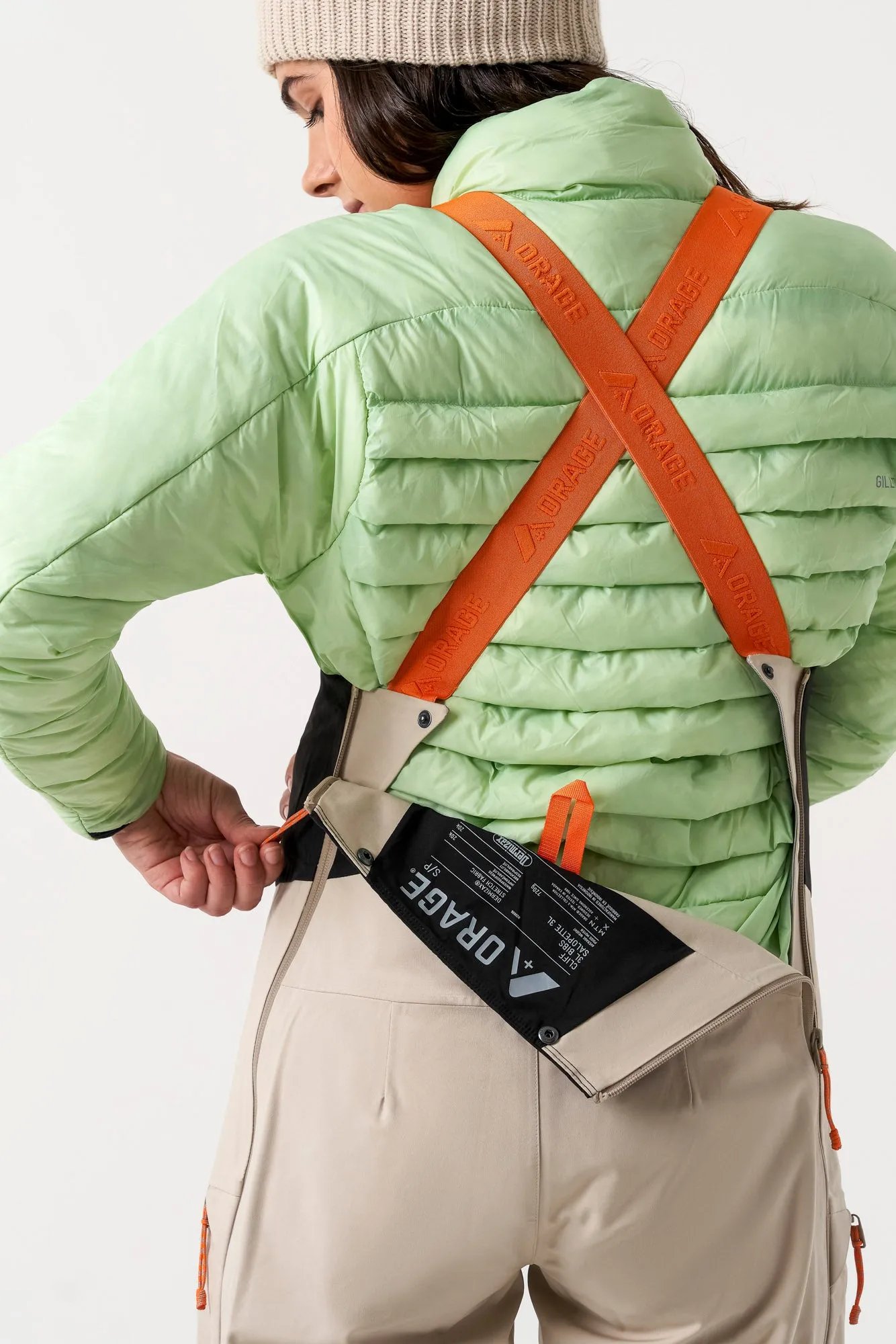 Women's MTN-X Cliff 3L Bib sold by Orage product image thumbnail 4