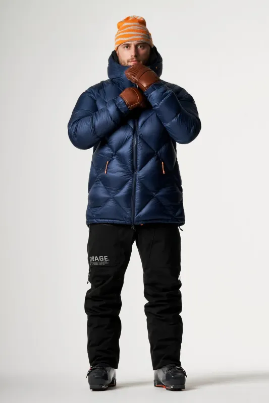 Men's Elias Down Parka-Deep blue sold by Orage