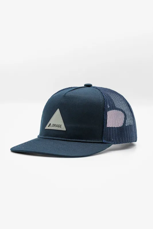 Unisex Lumber Trucker Hat-Blue Moon made by Orage