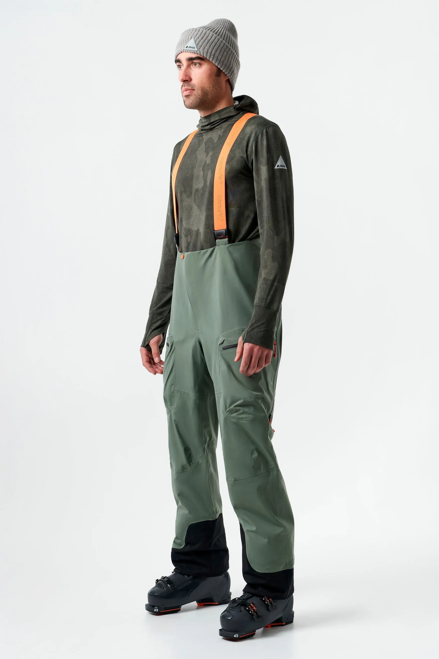 Men`s MTN-X Grade 3L Light Bib-Dark leaf sold by Orage