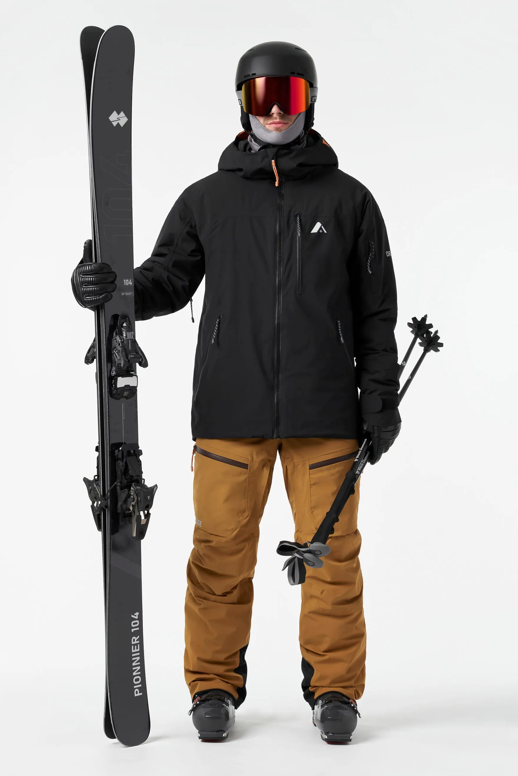 Miller Insulated Jacket-Black sold by Orage