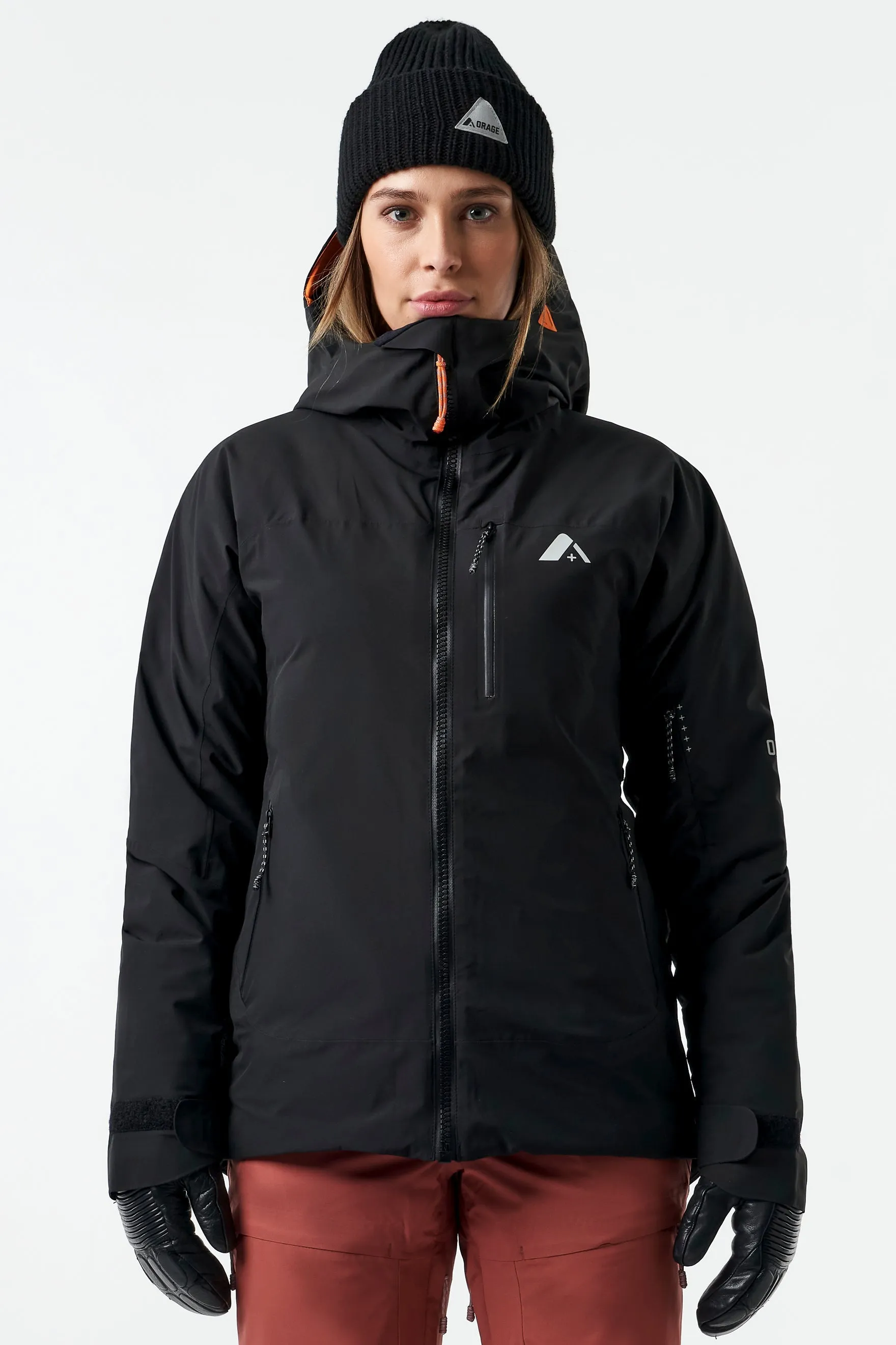 Nina Hybrid Insulated Jacket-Black sold by Orage