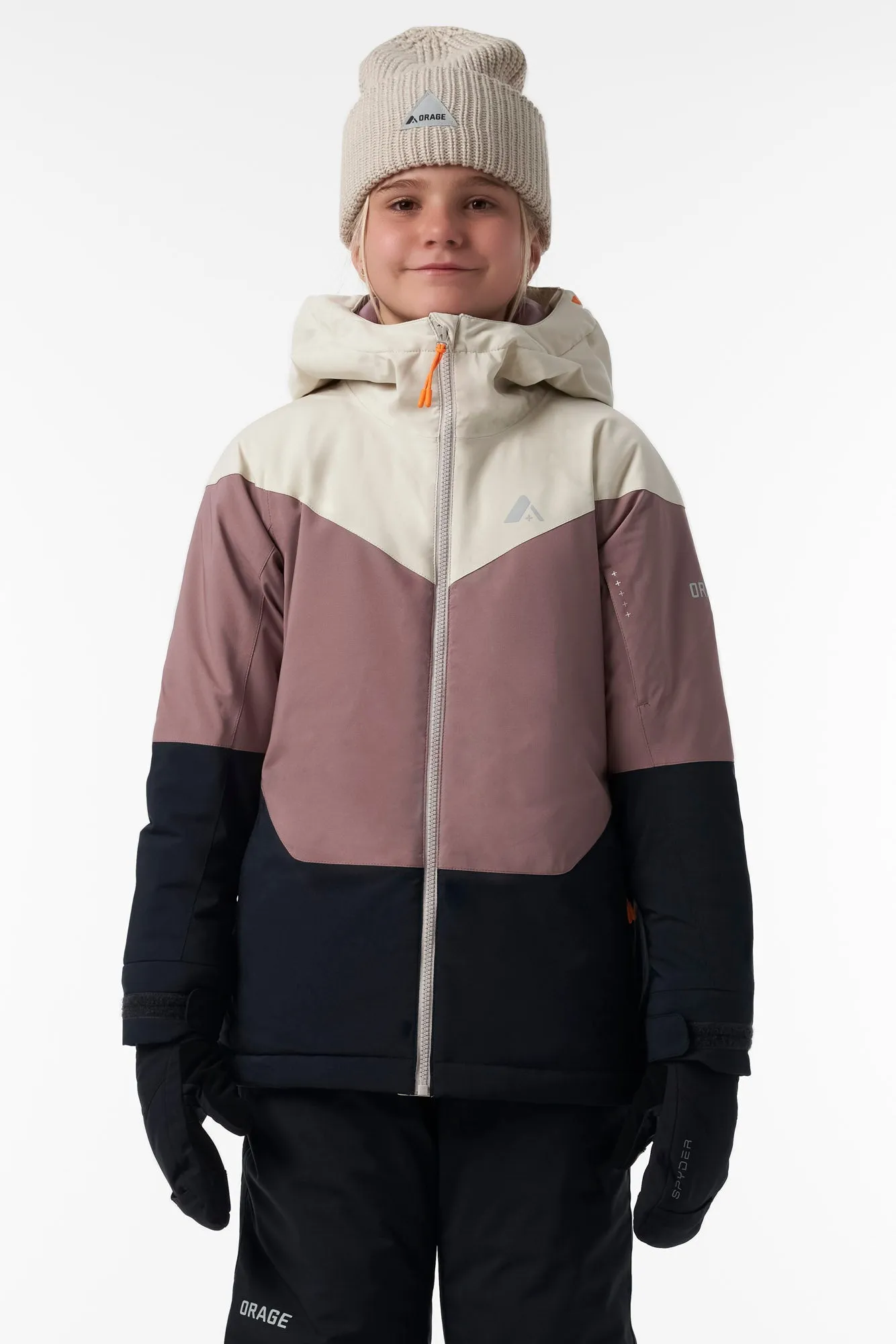 Girl's Shefford Insulated Jacket sold by Orage product image thumbnail 4