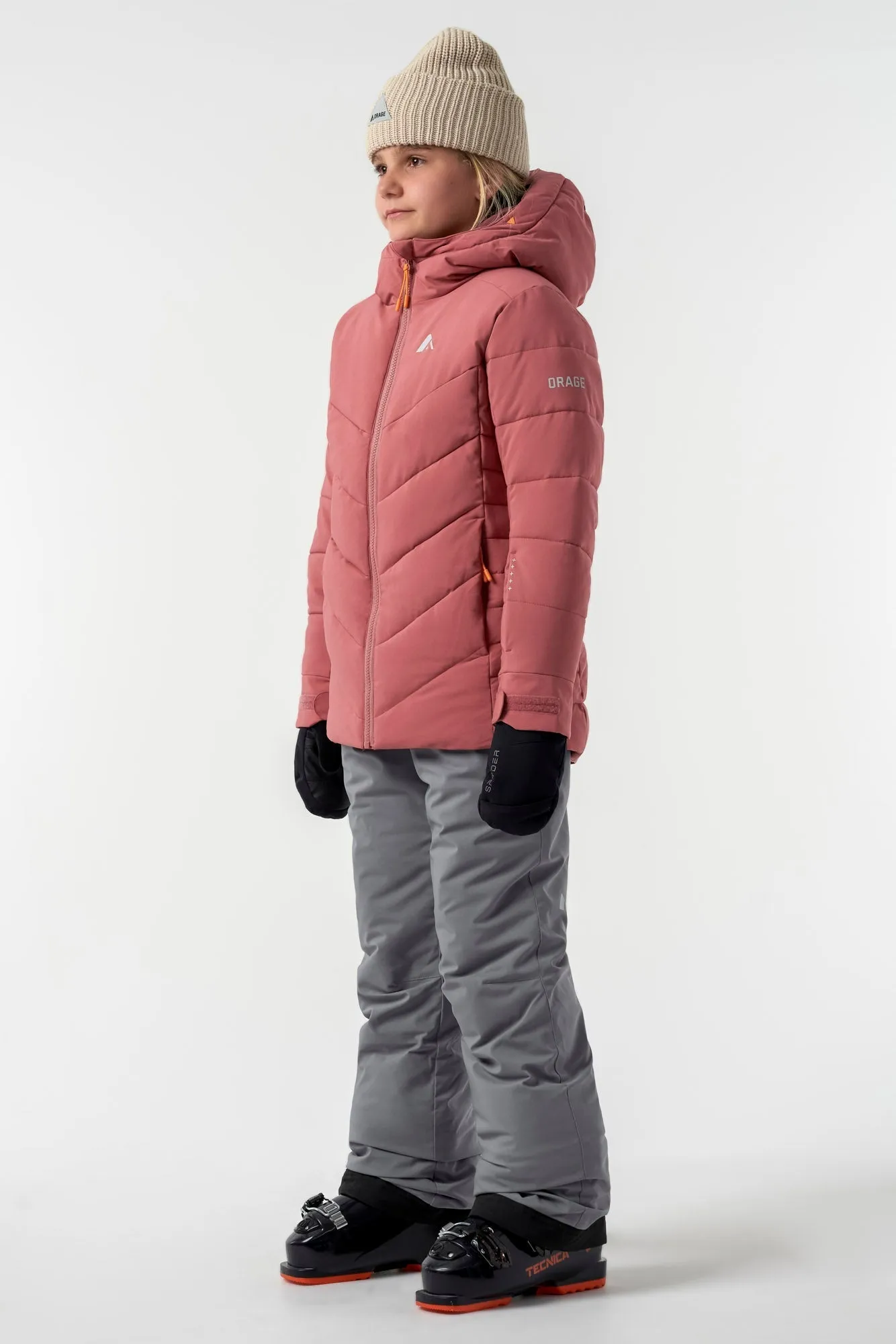 Girl's Riya Jr. Synthetic Down Jacket sold by Orage product image thumbnail 5