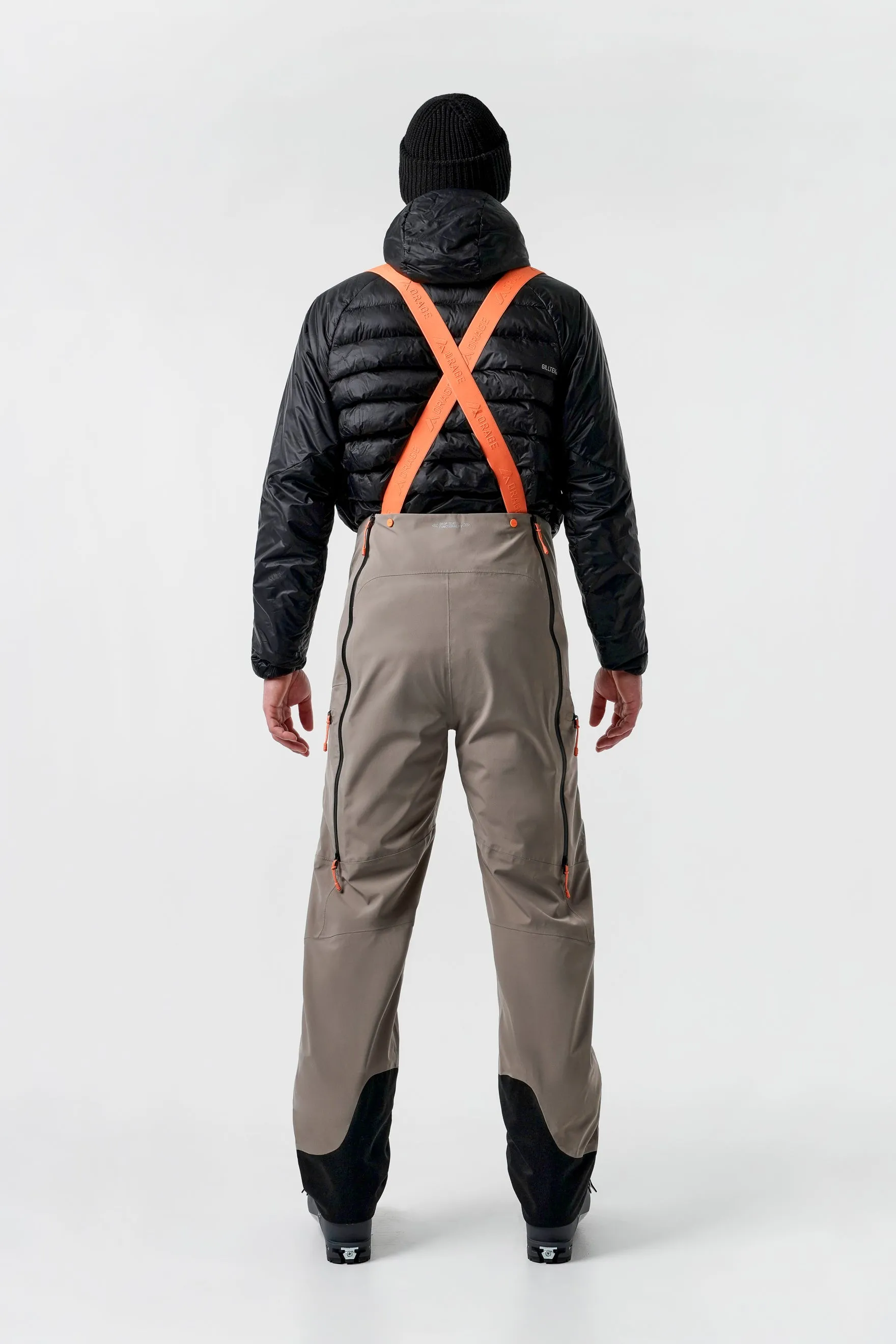 Men`s MTN-X Grade 3L Light Bib-Clay sold by Orage product image thumbnail 2