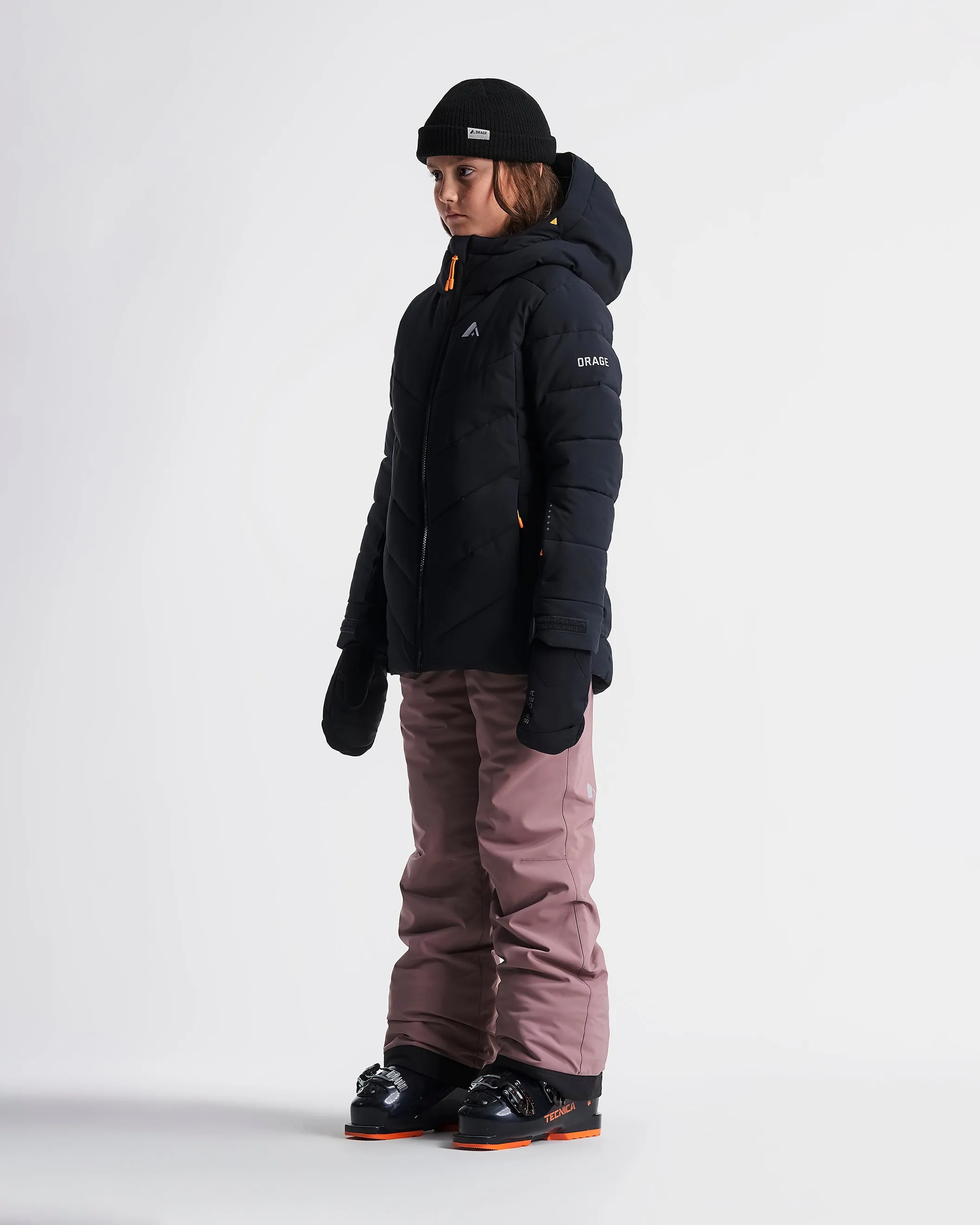 Girl's Riya Jr. Synthetic Down Jacket sold by Orage product image thumbnail 4