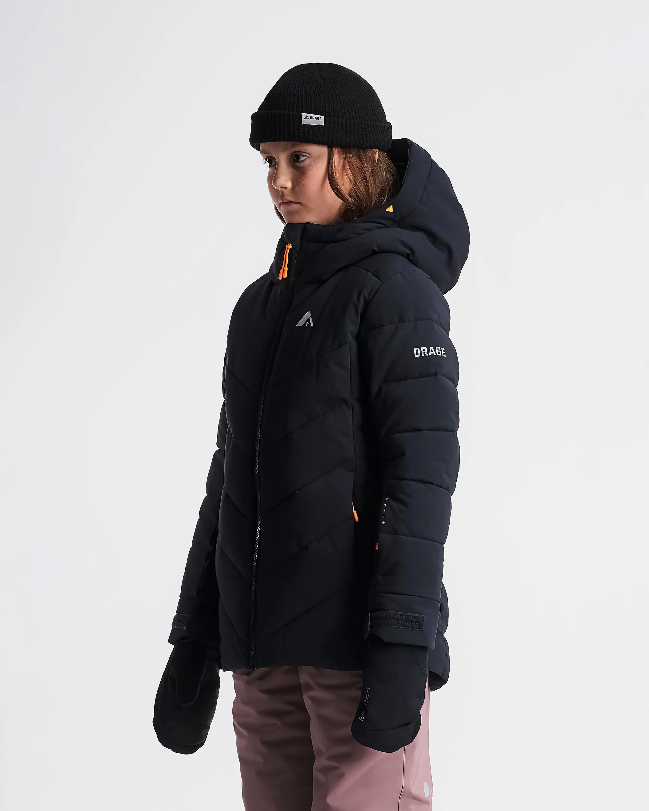 Girl's Riya Jr. Synthetic Down Jacket sold by Orage product image thumbnail 3