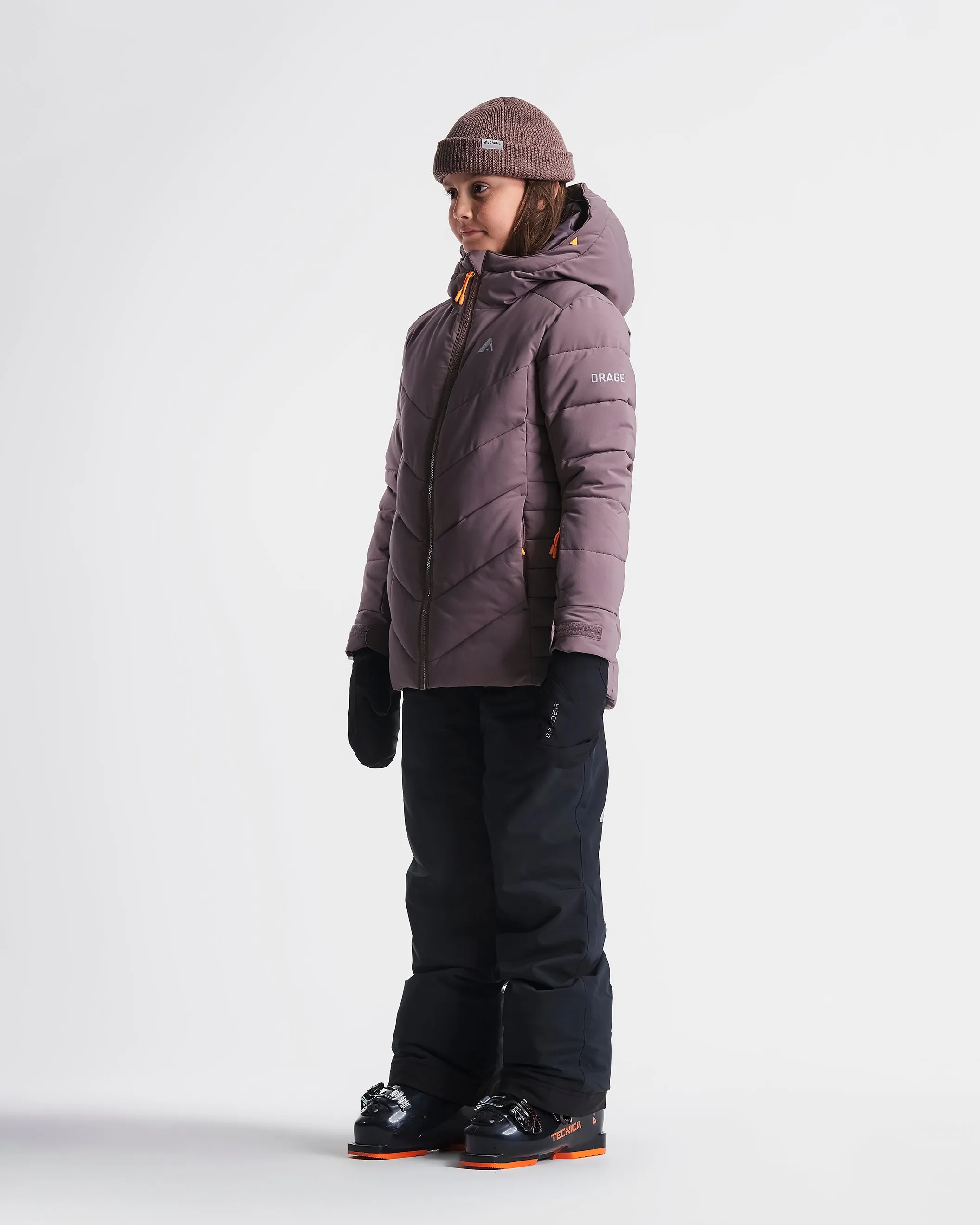 Girl's Riya Jr. Synthetic Down Jacket sold by Orage product image thumbnail 4