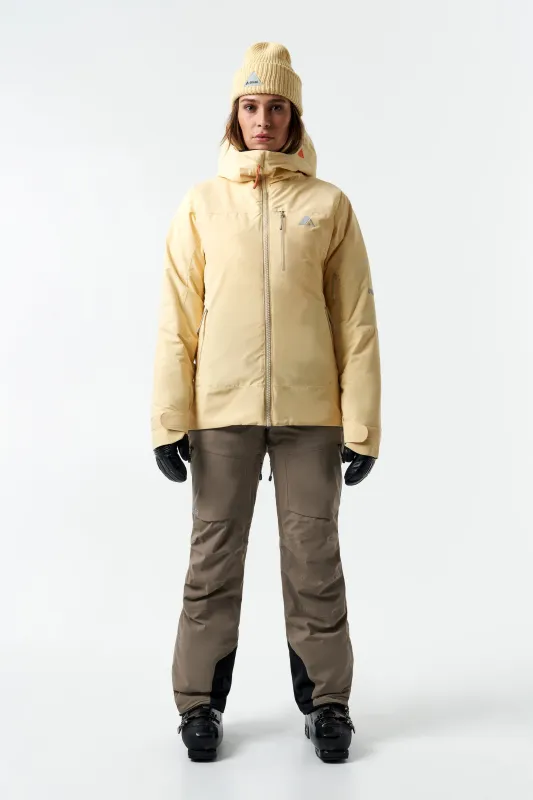 Nina Hybrid Insulated Jacket-Barley sold by Orage